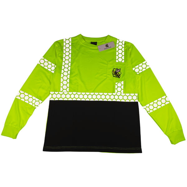 HBeeWear Hi-Vis Shirt (Orange)