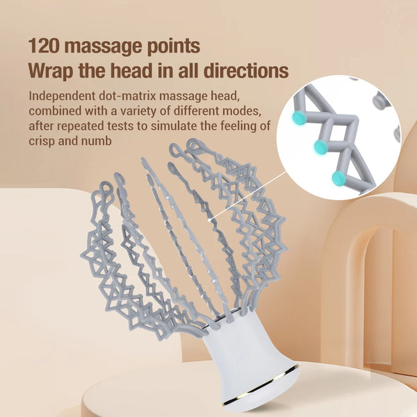 HeadRelieve™ Wireless Head Massager