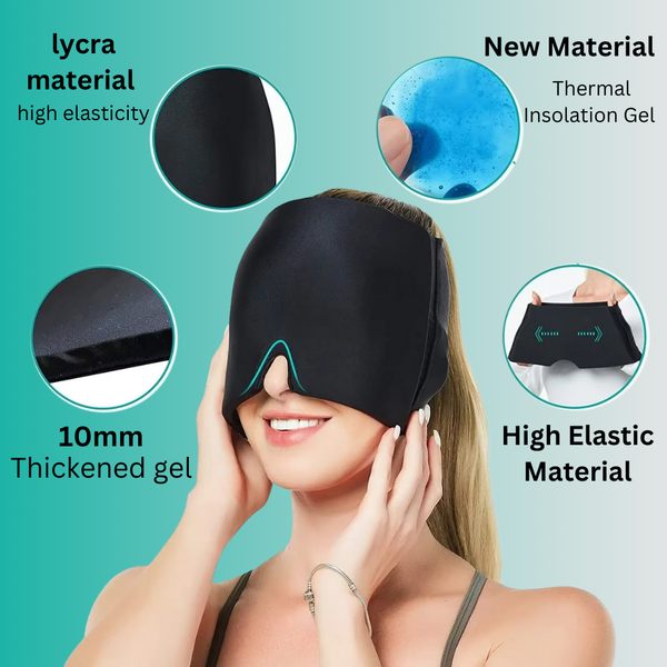 IceRelieve™  Headache Migraine Hot Cold Gel Therapy