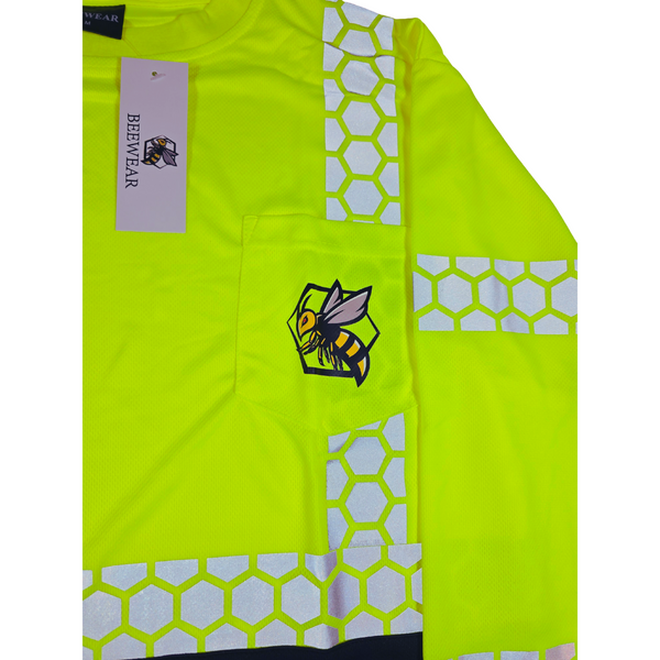 HBeeWear Hi-Vis Shirt (Yellow)