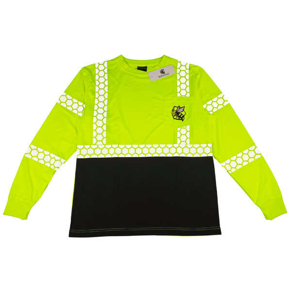 HBeeWear Hi-Vis Shirt (Yellow)