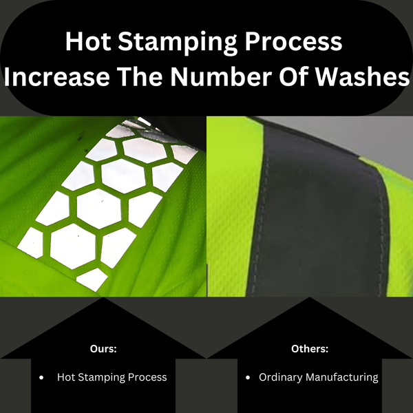 HBeeWear Hi-Vis Shirt (Orange)