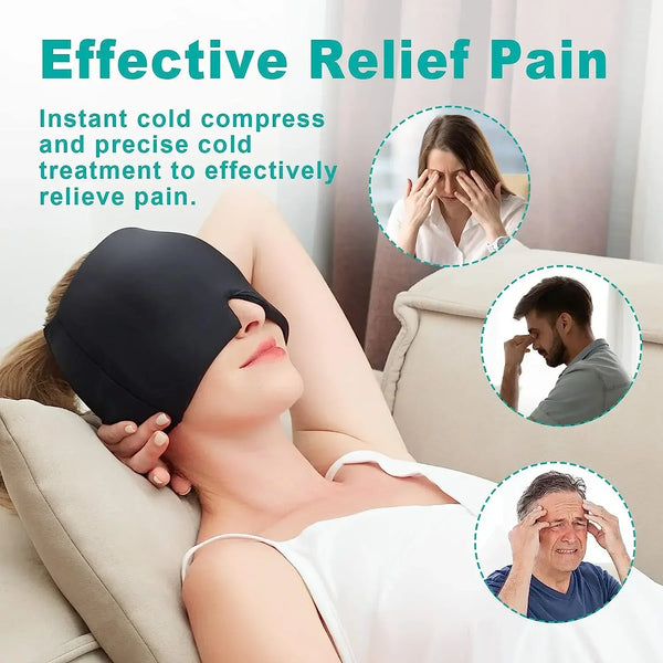 IceRelieve™  Headache Migraine Hot Cold Gel Therapy